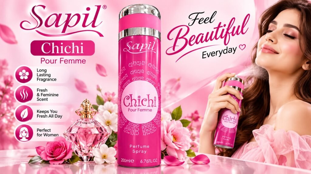 Sapil Chichi Pour Femme Perfume Spray for Women – 200ml