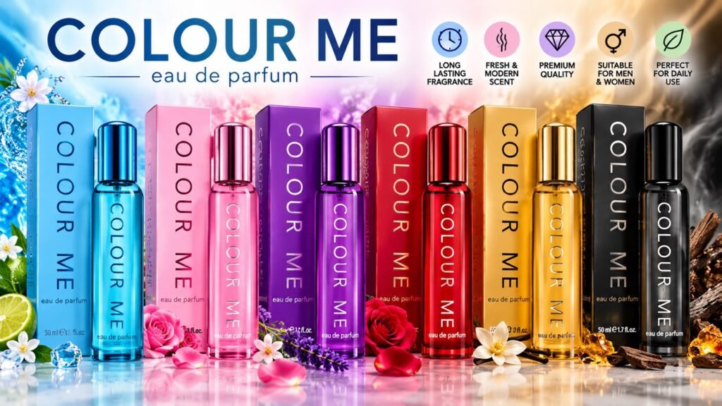 Colour Me Eau De Parfum – 50ml | Multiple Colors