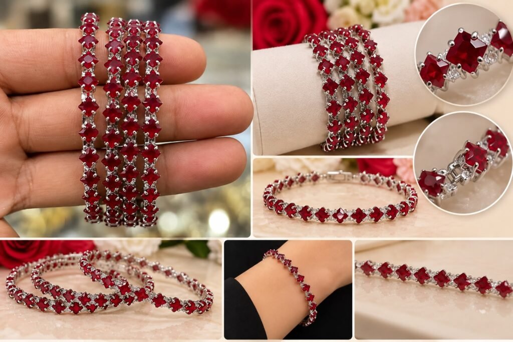 Elegant Gold-Plated Gemstone Rings – Luxury Women’s Fashion Jewellery